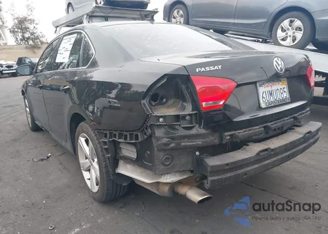 2012 Volkswagen Passat 2.5L Se from USA, damaged, VIN 1VWBP7A30CC029505